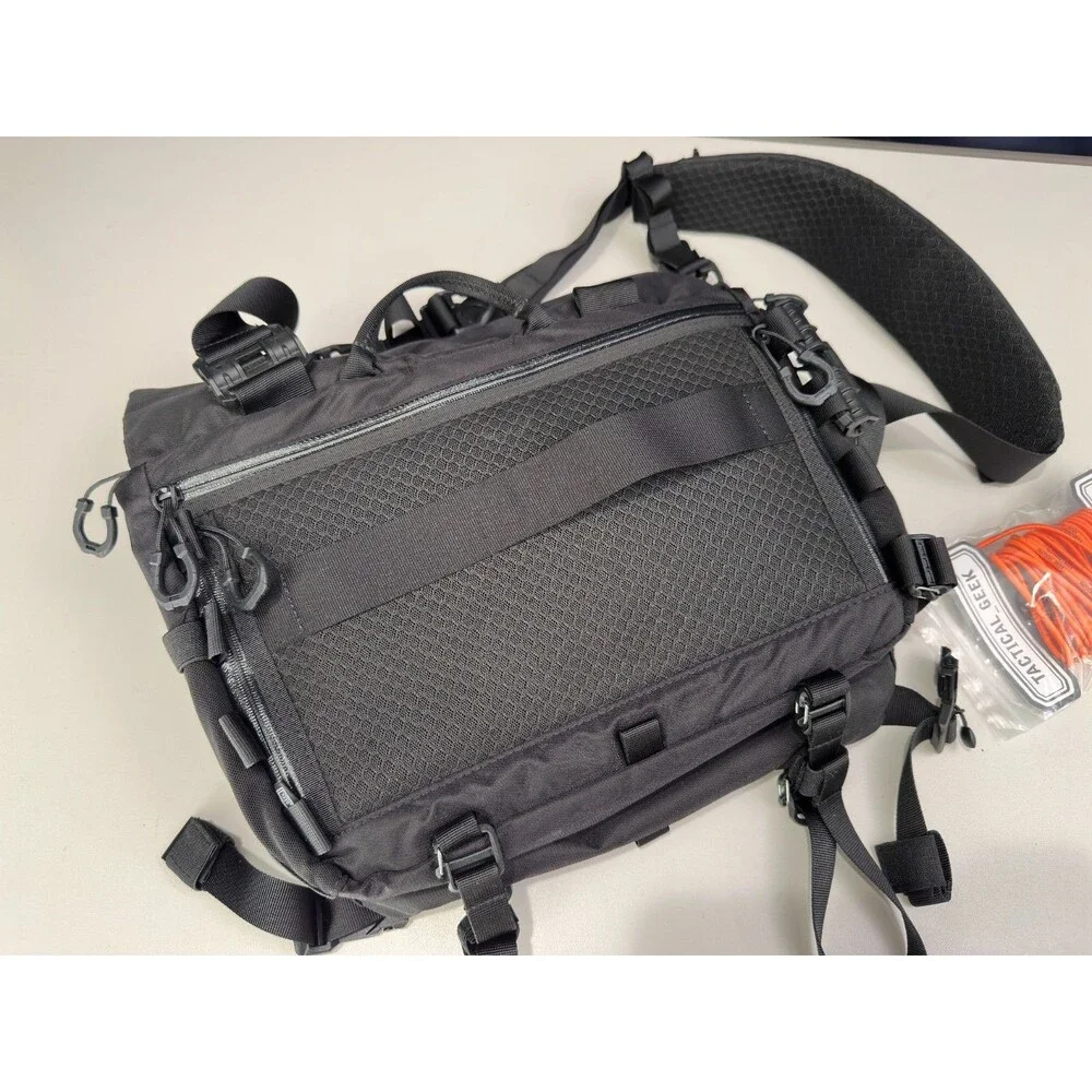 Tactical Geek Cache L7 Messenger Bag 15L EDC PRE-RELEASE SAMPLE w/ TCM9 Insert